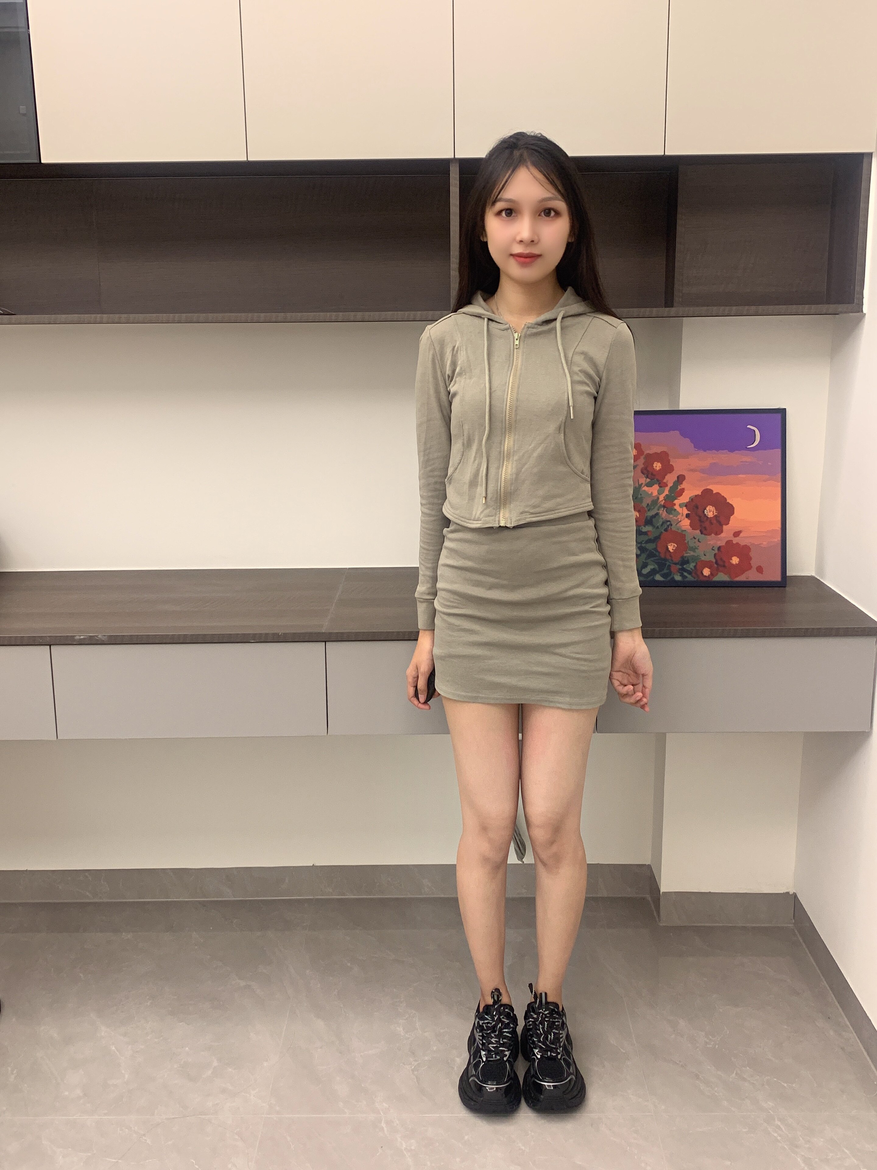 迪丽热巴同款骆驼银月老爹鞋 厚底增高拉长比例 银色系未来感十足