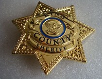 American badge Walking Dead Rick Grimes Kentucky badge Metal badge Cap badge