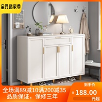 Economy Shoes Cabinet Home Entrance Door Entrance Balcony Lockers Brief Modern Small Family Style Living-room Containing Door Hall Cabinet