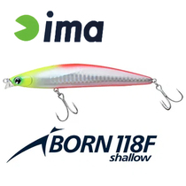 Japan original IMA slider center of gravity transfer MRD ultra-long throw shallow water Luya floating water Mino iBORN118F