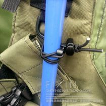 Mountaineering pole tripod external fixed buckle strap elastic elastic quick release strap rubber band