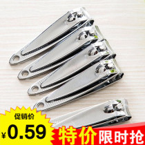 Korea stainless steel nail clippers nail clippers portable Adult Baby manicure knife nail tools sharp nail clippers