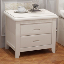 Full solid oak 40cm49CM custom small bedside table modern bedroom minimalist locker bedside cabinet versatile