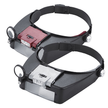 Saint-wound-wearing maintenance magnifying glass 1000 HD high-times old reading books 20 with lamp glasses style enlarged mirror 30 reading 60 Appraisal Motherboard Maintenance Breadboard Soldering