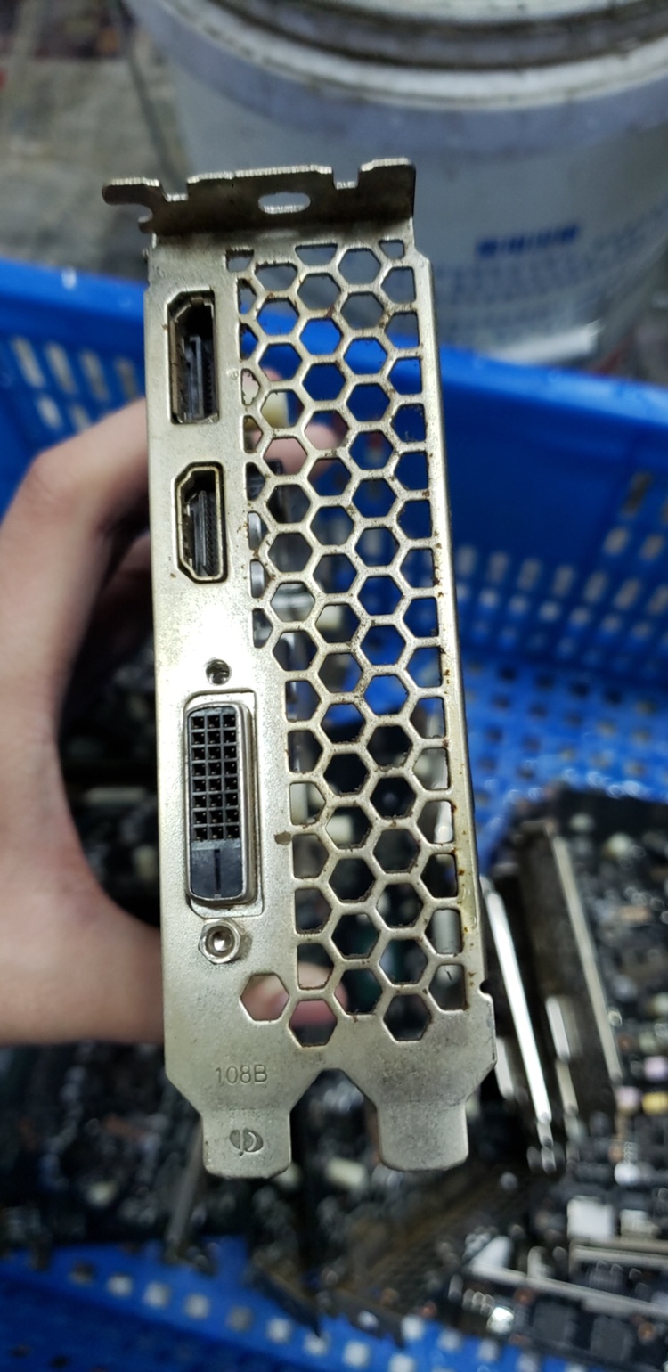 New inscription Xuan 1050Ti jumbolly X3 4G graphics card bezel display bar hanging strip 108B