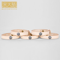 Song Shaoguang mascot Song master men and women retro gold wood water fire five elements earth 925 silver bracelet