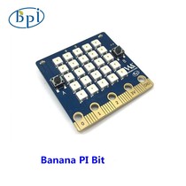 Banana pi BPI-bit is a development board for programming like building blocks. Childrens programming Core Board Square