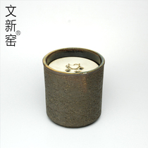 Wenxin Kiln Tea set Iron sand mud Jianshui Creative ceramics Purple Sand Wash Japanese Tea Ceremony Tea set Kiln thickened pottery