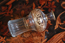 eyley Western antique i19 French St. Louis Crystal gilt