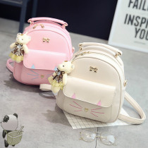 2018 summer new backpack cute girl bow girl shoulder bag girl primary school student children travel bag