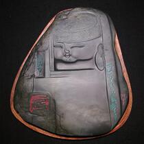 She (Master Collection★They sculpted★Fine materials) Longwei Mountain Meizi Keng Furongxi inkstone
