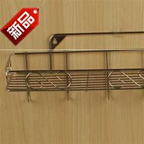 Single layer with hook rack stainless steel rack towel a hanging kitchen stand 6 Hook bathroom rack kitchen seasoning rack