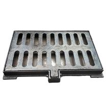 Ductile rainwater grate 300*500*30 ductile iron cover anti-theft ductile manhole five-proof manhole cover