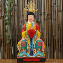 Taishan Empress Statue Bixia Yuanjun Sanxiao Taishan Virgin Yuanjun household worship decoration Taishan Grandmother Buddha statue