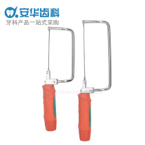 Dental removable gypsum saw mechanic saw blade Dental material mechanic separation saw soft rubber handle 95mm 125mm