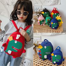Children's bag 2022 new tide small dinosaur boy backpack cartoon girl backpack baby kindergarten book