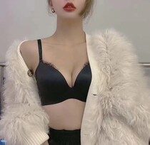 Beauty count black swan bra underwear gathered small chest underwear in 2020 new breast anti - outer expansion without steel ring