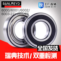 Waterproof BMD imported stainless steel bearings S6207 6208 6209 6210 6211 6212 6213 Rubber cover