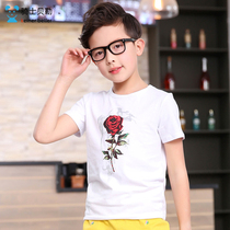 Knight Baylor Children's Wear 2021 New Boys Short Sleeve T-Shirt Summer Children's Korean T-Shirt Children's Jacket Summer Wear