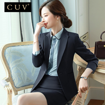 Big brand womens high-end urban female president professional suit new Korean solid color slim slim overalls autumn and winter