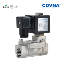 Kuwait covna HK07S normally closed two-way pilot diaphragm stainless steel solenoid valve 16kg solenoid valve
