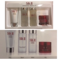 SK-II SKII SK2 travel set four-piece nine-piece set Shenxian water 75ml red bottle face cream 15g