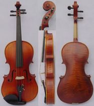 KNONUS matte handmade mid-range viola pattern Tiger pattern viola with checkable security