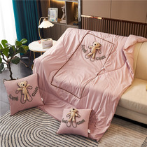 Winter thickened pillow quilt dual-purpose two-in-one office nap pillow pillow car foldable air conditioning quilt