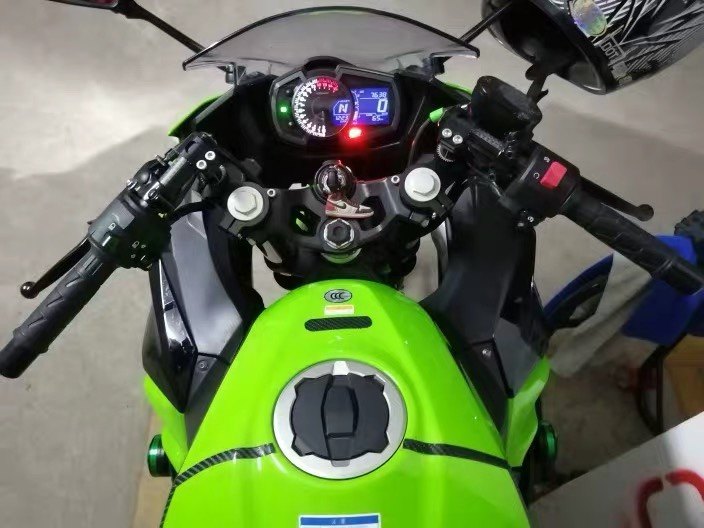 Lingyun stunt modification Ninja Ninja 400 650z400z650 adjustable separate handlebar 360deg adjustable
