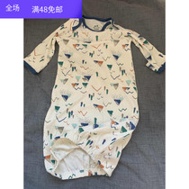 Foreign trade of the original single spring and autumn single cotton newborn infant son with long sleeve bag arranged be hold small romper