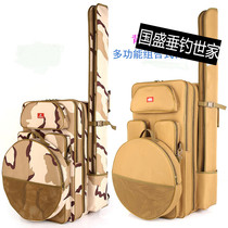European-style fishing chair bag fish bag special backpack clearance fishing bag processing thickened fish protection bag wear-resistant fishing gear bag