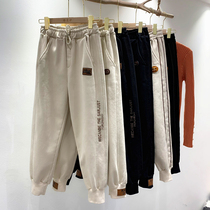 Orange Mui Clothing Flagship Shop 2021 Fall and Winter Orange Muy recommends plus thickening high waist jeans