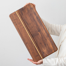 Kung Fu tea tray household tea set light luxury modern simple dry bubble table drain water storage bamboo