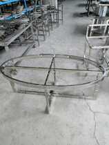 Stainless steel rack custom yellow titanium rose gold cabinet rack bathroom rack TV cabinet tea table table rack custom