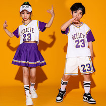 61 Childrens Festival Cheerleading for the Summer Jazz Dance Lara Girl Performance Costume Street Dance Suit Boy