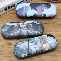 Glasses box anime Ghost knife myopia eyes box ins girls simple Boys creative personality portable anti-pressure