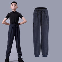 Boys national standard Latin dance trousers straps elastic waist new childrens children dance practice closing pants