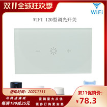 Graffiti WiFi smart dimmer switch mobile phone remote control GoogleHome Alexa Tmall Genie voice