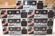 Used Japan original Sharp GF-800 Recorder Dual card recorder Radio Sound Treasure Radio