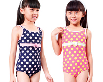 yingfa yingfa children female conjoined triangle swimsuit student swimsuit polo point cute 037