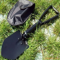 Special large multi-function shrink folding army fan portable sapper shovel shovel field outdoor camping supplies