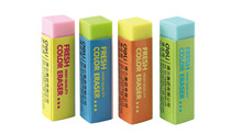 Del 3045 color eraser cute art rubber student stationery exam rubber clean