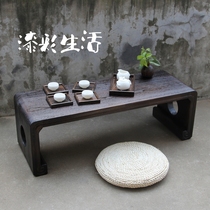 Boasted paulownia wood imitation guqin table incense ceremony tea ceremony a few calligraphy short long kang table tatami floor