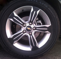 Suitable for Chevrolet Cruze wheel stickers Cruze modified special wheel stickers Carbon fiber personalized car stickers