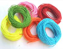 Environmental layout DIY handmade materials must * a variety of colors vine flowers * decorative fine paper rope 20 meters monochrome