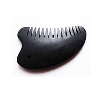 Tanabata factory direct pure natural needle stone triangle comb Sibin Stone New