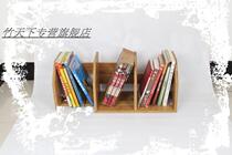 Nanzhu Desktop bookshelf Desktop finishing small shelf shelf Small bookshelf storage bookcase Table bookcase Solid wood