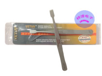 Hong Kong VETUS tweezers Anti-magnetic anti-acid stainless steel flat mouth tweezers shovel-shaped head tweezers 34A-SA