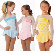 Ice spirit skating suit figure skating gear skating training suit childrens skating suit BZLHYGW0031