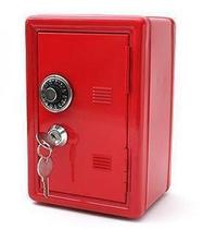 Mini safe shape piggy bank password box storage tank metal password safe piggy bank